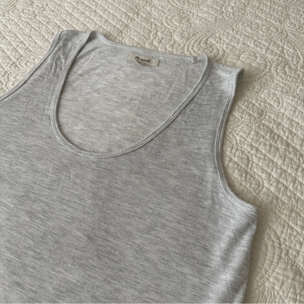 Madewell Anthem Scoop Tank Top Shirt XXS - Picture 5 of 9